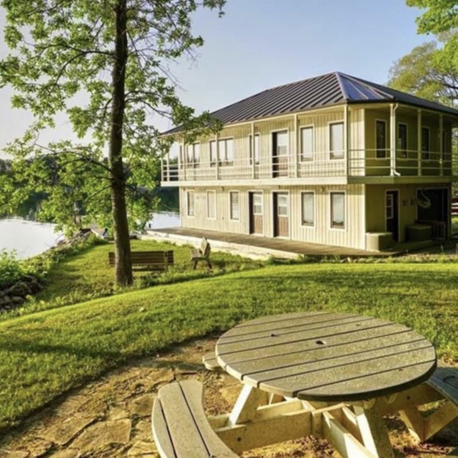 Image of the boathouse